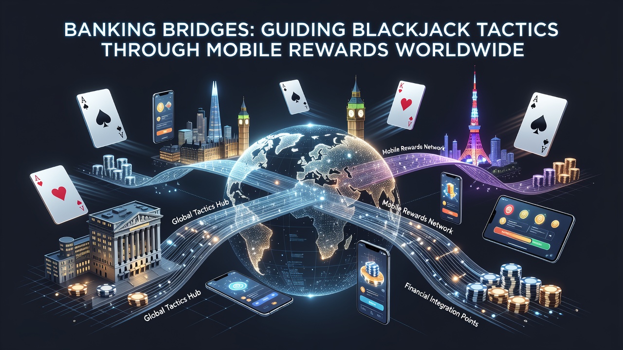 Mobile banking interfaces connecting reward structures to blackjack gameplay across global platforms