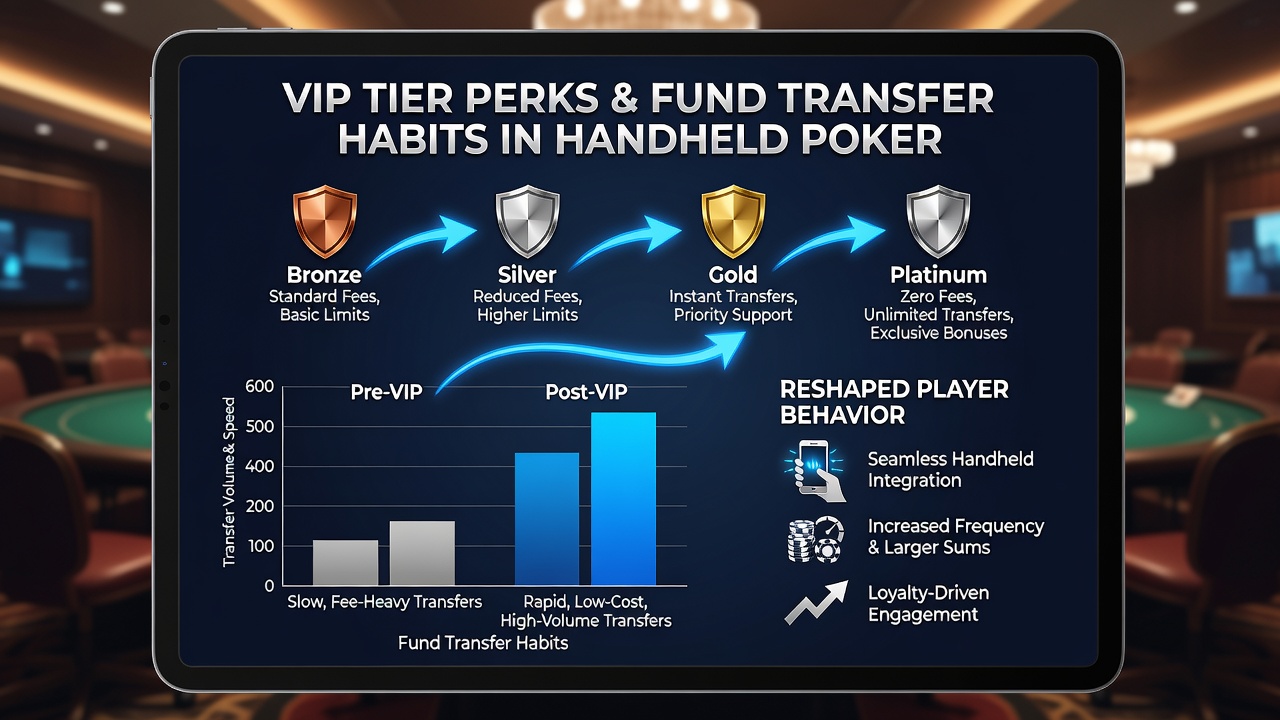 Analytics dashboard displaying fund transfer trends segmented by player demographics and VIP status levels