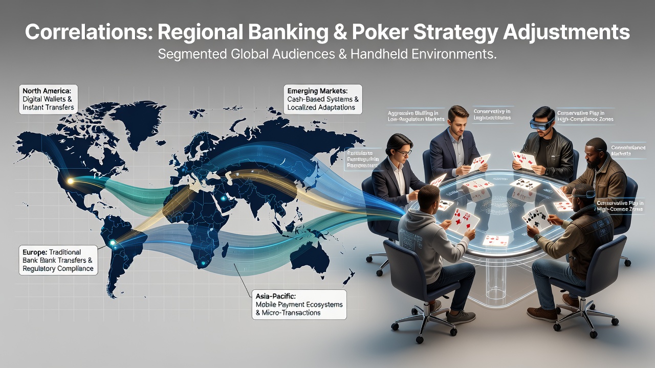 Regional banking preferences affecting mobile poker strategies across global markets